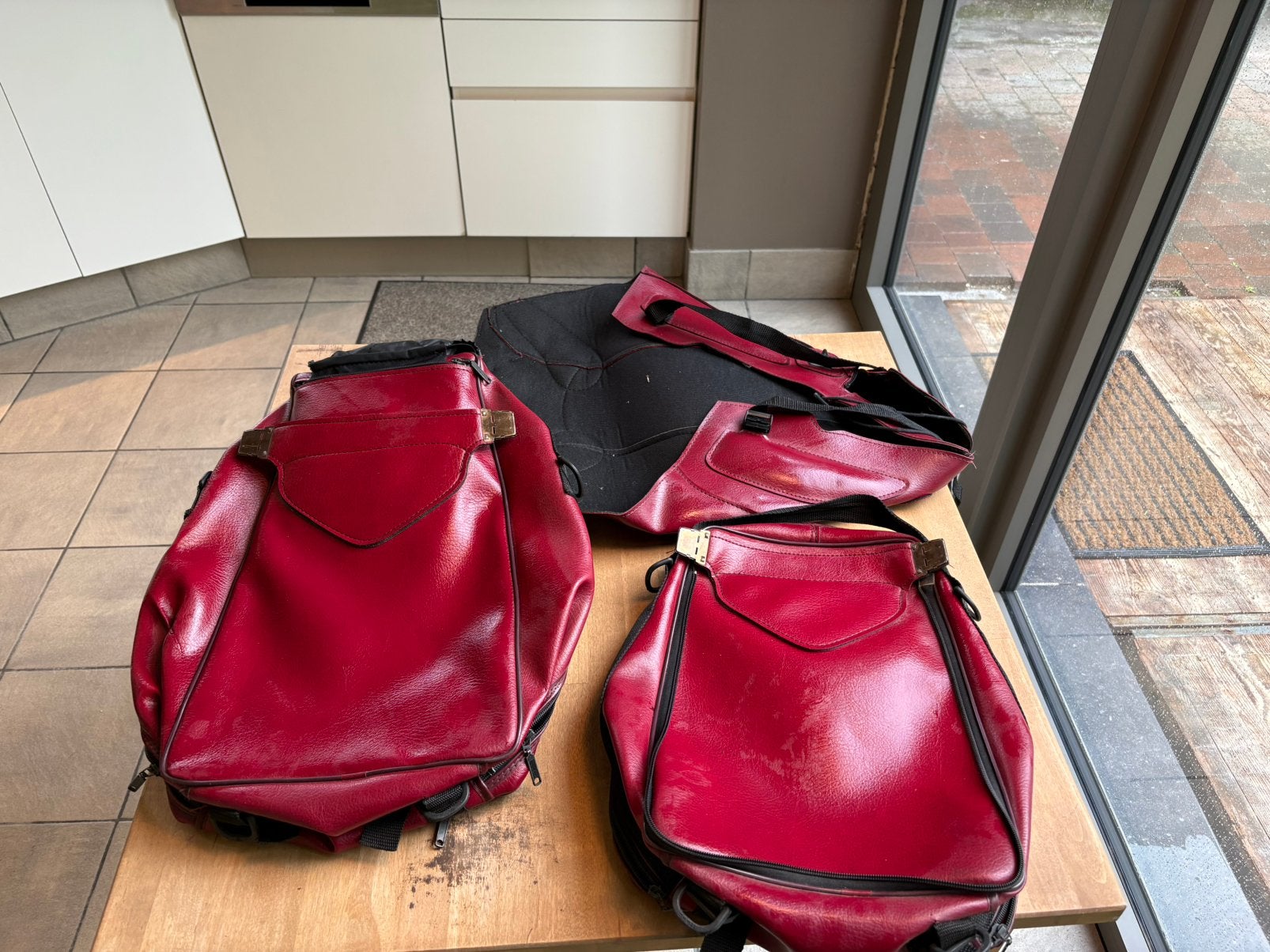 Tanktas honda pan european st1100, Motoren, Accessoires | Koffers en Tassen, Ophalen, Gebruikt