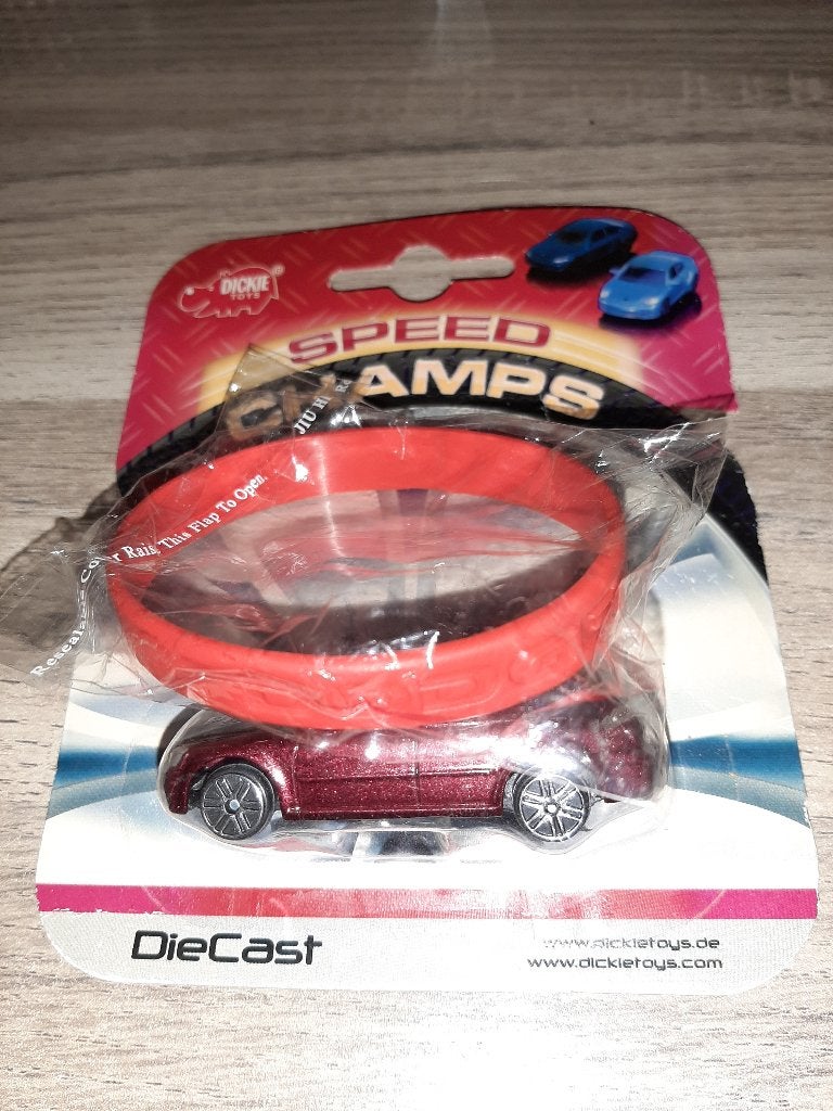 Dickie Toys Dodge Magnum + Armband Dodge, Enlèvement ou Envoi, Comme neuf, Voiture
