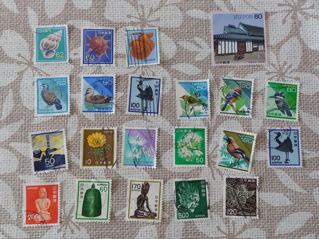 Postzegels Nippon (Japan), Enlèvement
