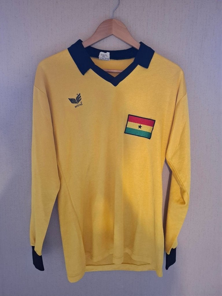 Matchworn early 90's shirt Ghana, Verzamelen, Ophalen of Verzenden, Gebruikt, Shirt