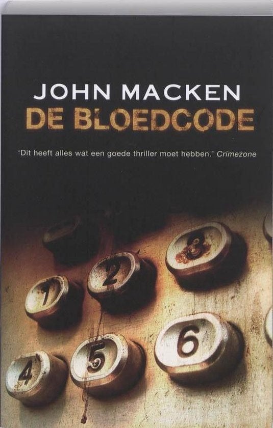 Te Koop Boek DE BLOEDCODE John Macken, Europa overig, Ophalen of Verzenden, Zo goed als nieuw, John Macken