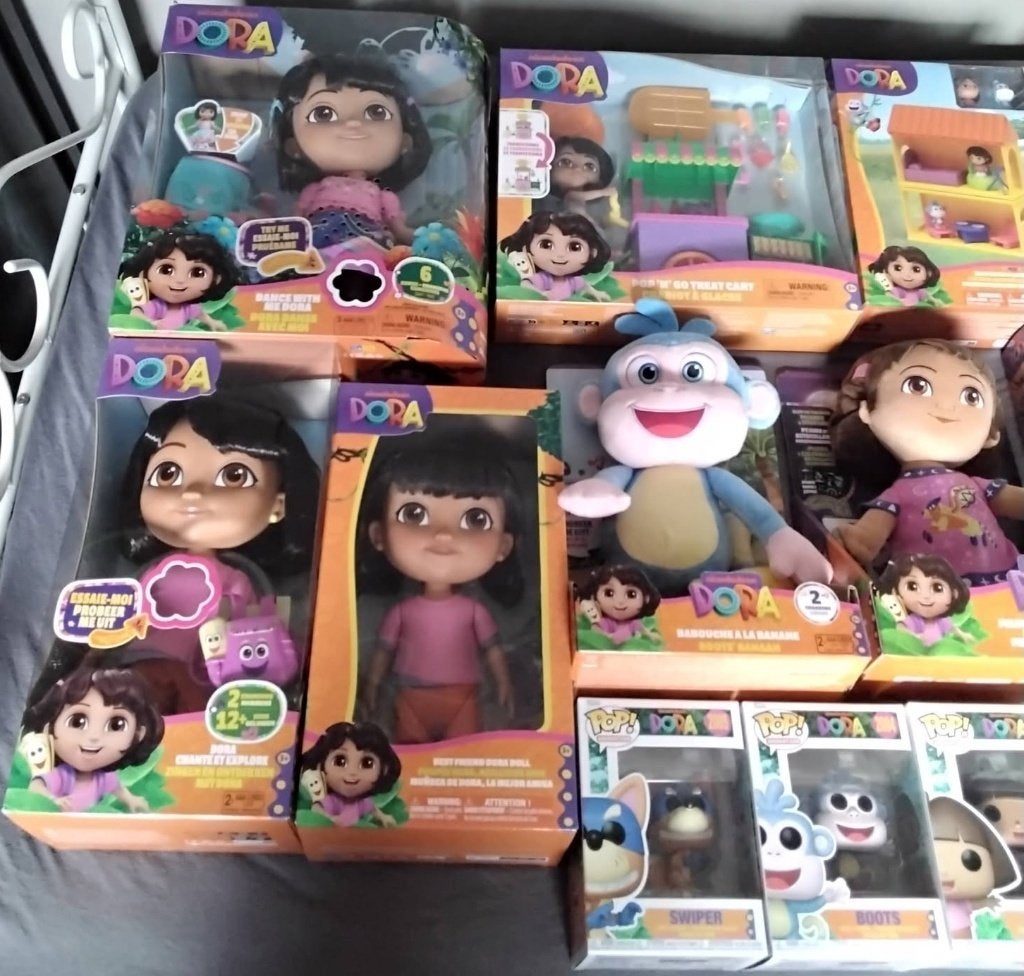 Dora (The Explorer) pakket, Kinderen en Baby's, Ophalen, Zo goed als nieuw