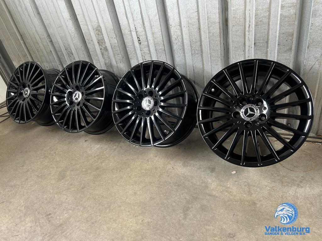 Originele Mercedes Vito V-klasse W447 EQV 17 inch TPMS zwart, Auto-onderdelen, Gebruikt, Velg(en), -, -