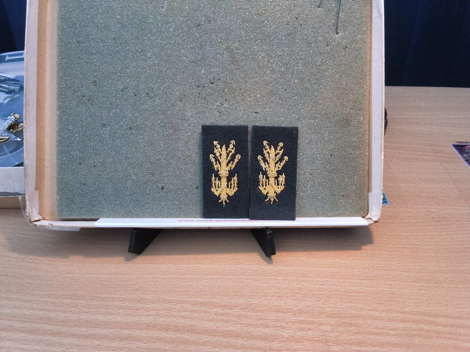 ensemble de plaques d'immatriculation à col brodé, porte-cer, Enlèvement ou Envoi