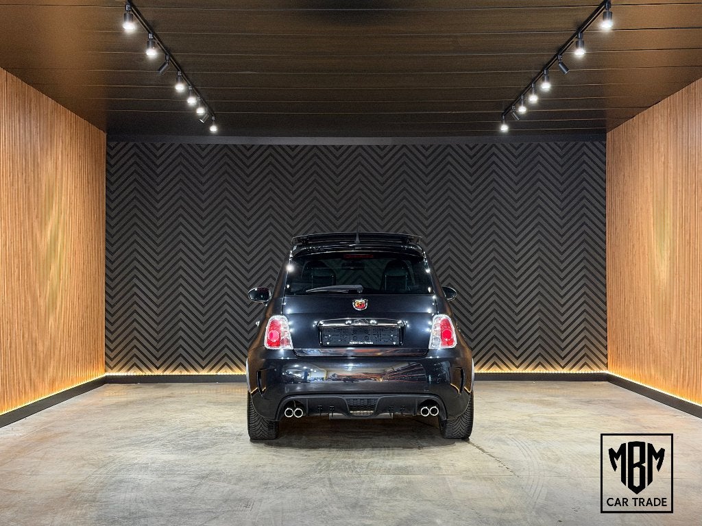 ✅ Abarth 500 1.4 T-JET GARANTIE Pano Alcantara Sterrenhemel, Auto's, Abarth, Voorwielaandrijving, Zwart, 4 cilinders, https://public.car-pass.be/vhr/ef3322ba-ca41-45df-aa2f-f8e1630a6119