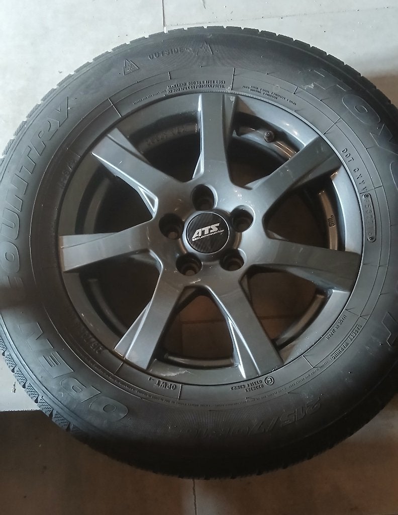 Velgen met winterbanden, Ophalen, Velg(en), 16 inch, Winterbanden