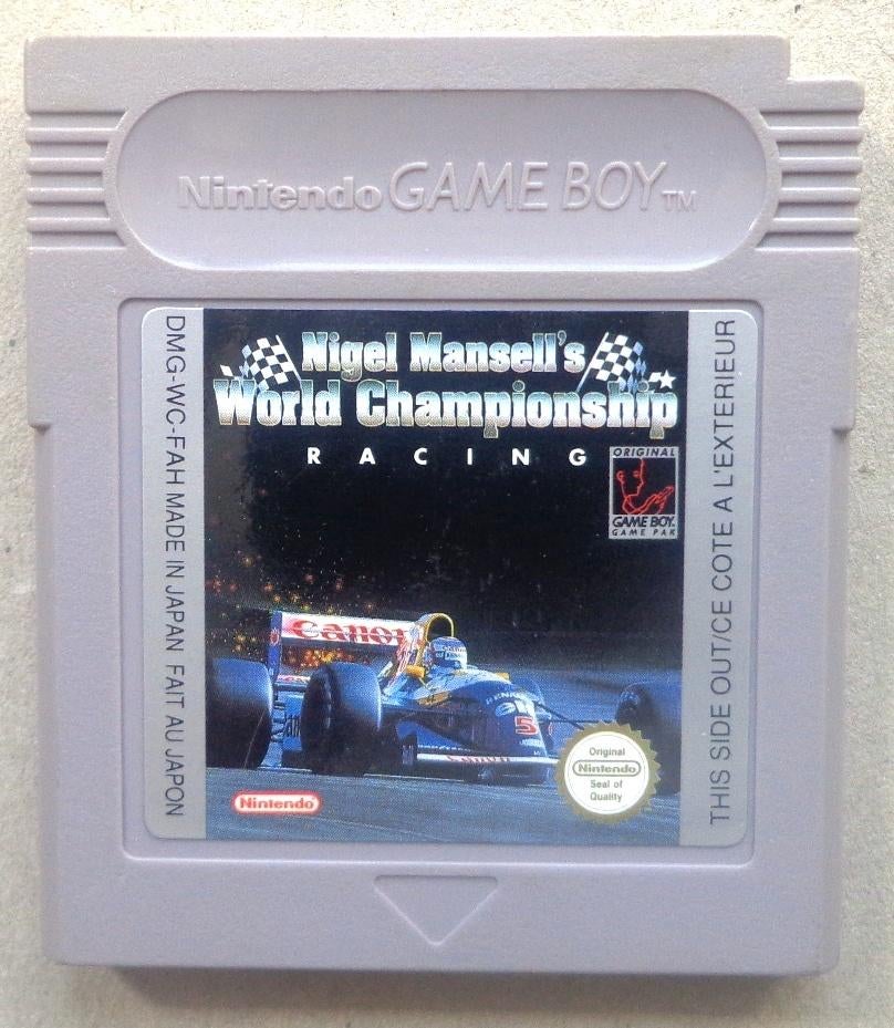 Nigel Mansells World Championship Racing voor de Gameboy, Games en Spelcomputers, Games | Nintendo Game Boy, Gebruikt, Ophalen of Verzenden