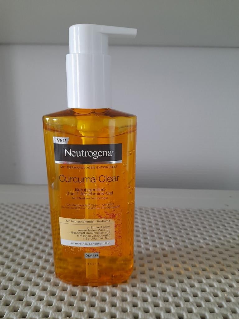 Neutrogena Curcuma Clear Gel demaquillant, Bijoux, Sacs & Beauté