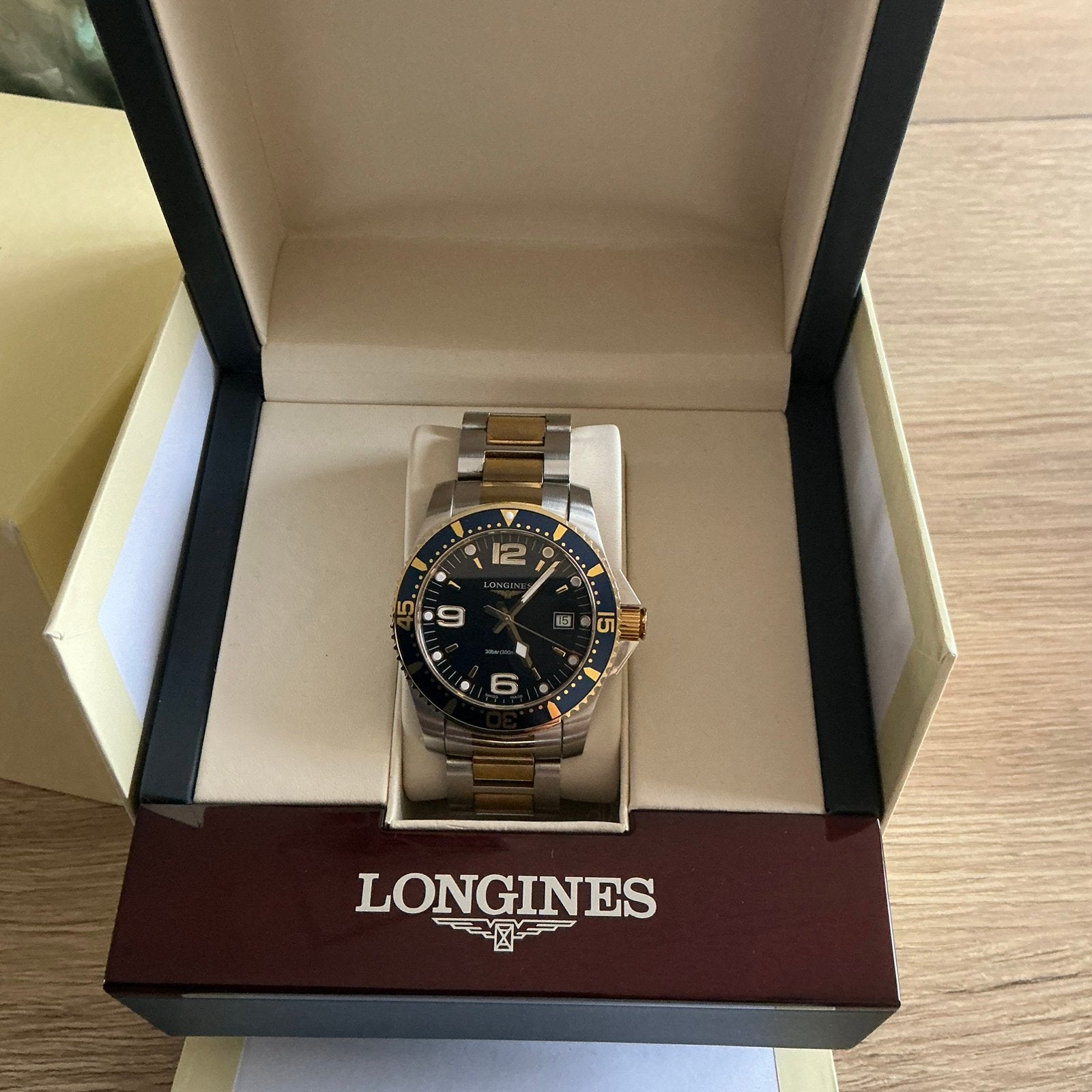 Horloge heren longines, Handtassen en Accessoires, Ophalen of Verzenden, Zo goed als nieuw