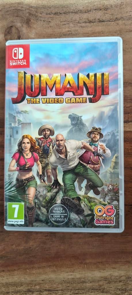 Nintendo Switch 1 Jumanji The video game, Zo goed als nieuw, 3 spelers of meer, Vanaf 7 jaar, Ophalen