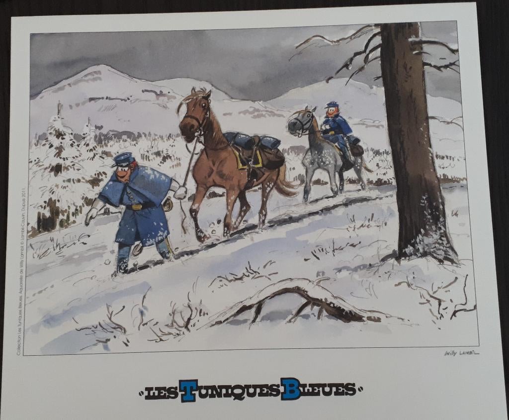 The Blue Tunics 3 keer uit elkaar, Ophalen, Overige figuren, Nieuw, Plaatje, Poster of Sticker