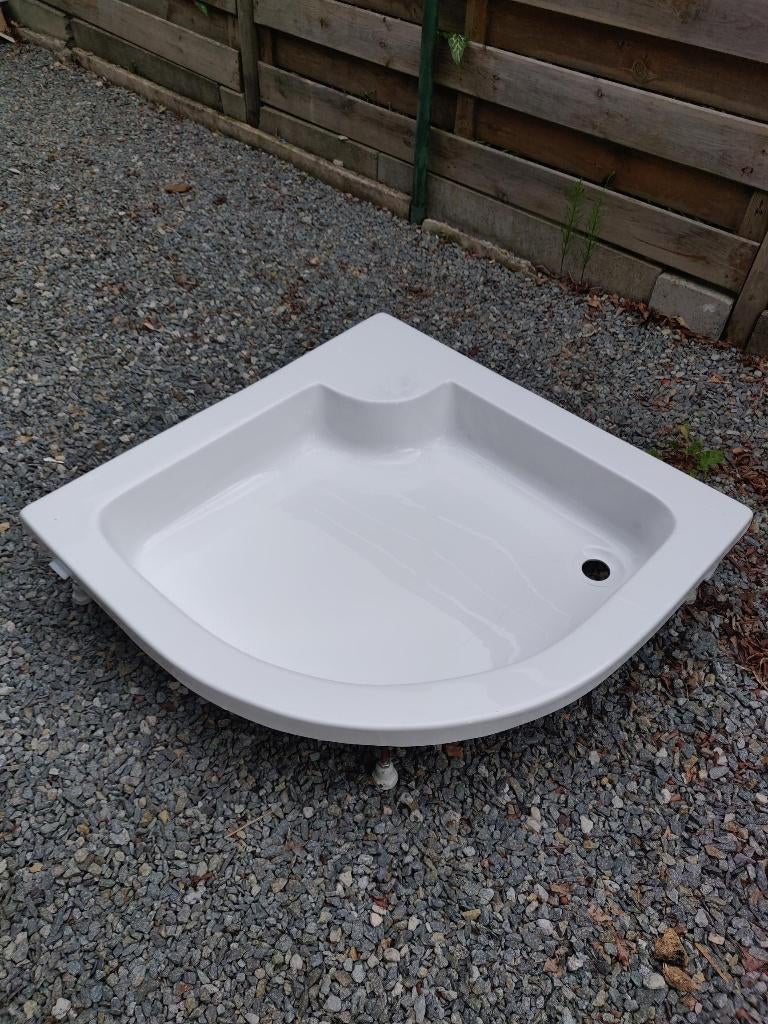 Halfronde douchecabine 90 x 90, Huis en Inrichting, Ophalen, Gebruikt