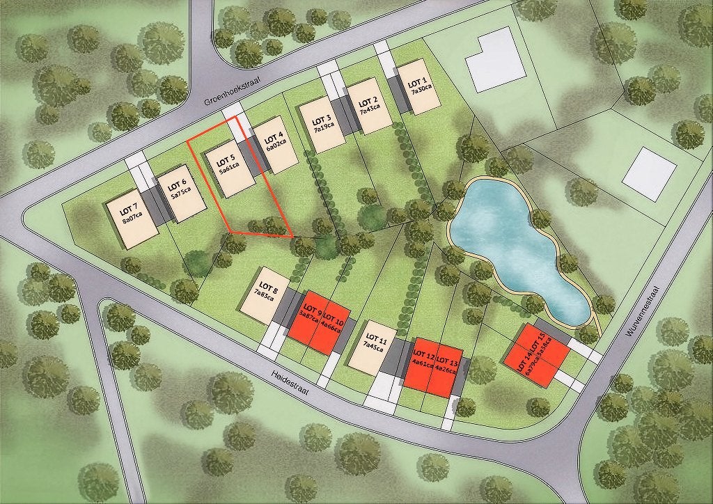 Bouwgrond voor open bebouwing in kleinschalige verkaveling, Immo, Terrains & Terrains à bâtir, Beverlo, 500 à 1000 m²