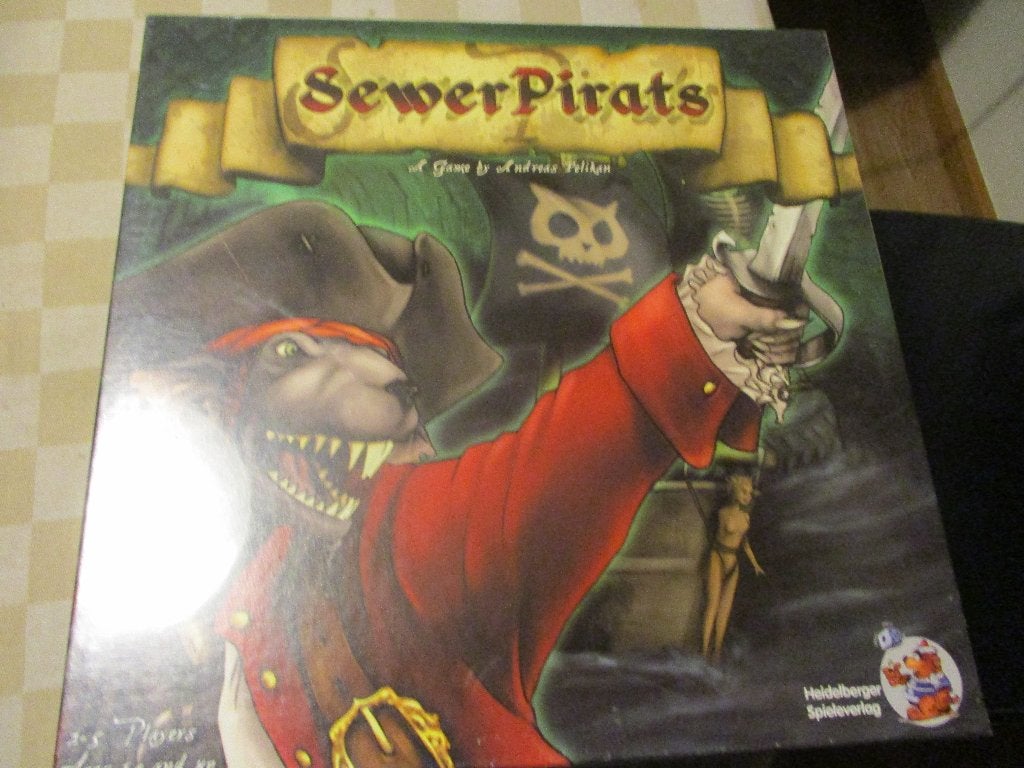 jeu de société Seal Sewer Pirates jeu de stratégie, 1 ou 2 joueurs, Enlèvement ou Envoi