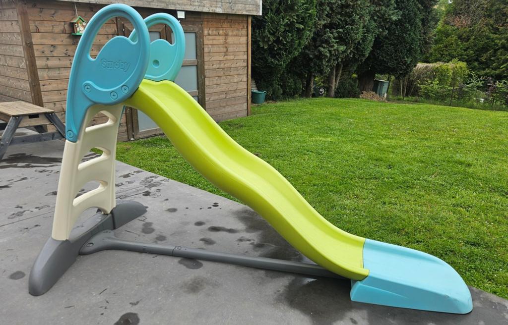 Smoby XL-glijbaan in uitstekende staat met watermogelijkheid, Ophalen, Zo goed als nieuw, Glijbaan