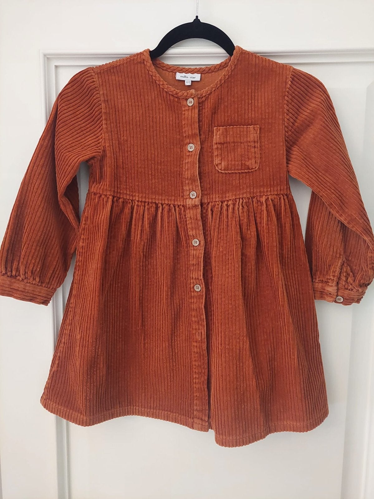Kleedje roest kleur velour maat 122, Enfants & Bébés, Vêtements enfant | Autre, Enlèvement, Utilisé