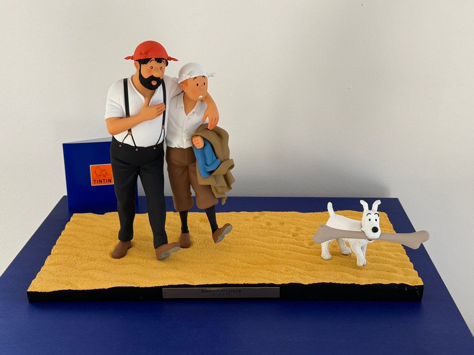 Pays de la soif Hors commerce fariboles tintin, Collections, Enlèvement ou Envoi, Tintin, Neuf, Statue ou Figurine