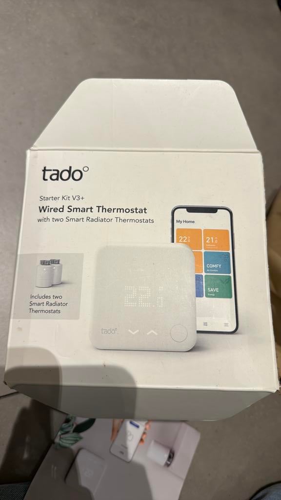 Thermostat intelligent filaire, Bricolage & Construction, Thermostats, Enlèvement, Comme neuf