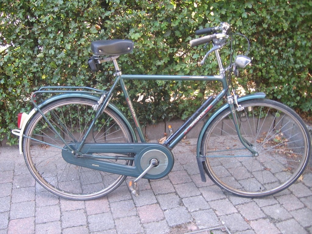 26 inch sparta herenfiets met 3 versnellingen , kader 54, Fietsen en Brommers, Ophalen, Sparta, Gebruikt, Velgrem