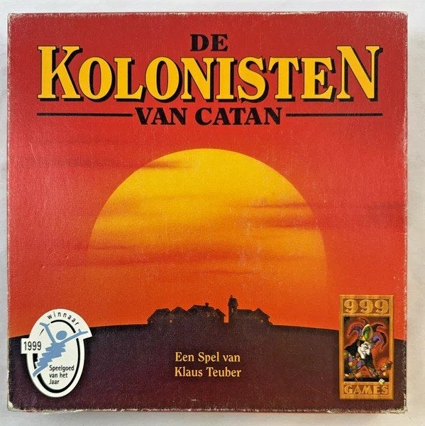 Jeu de base Settlers of Catan, jeu en bois vintage complet, Trois ou quatre joueurs, Envoi, Comme neuf