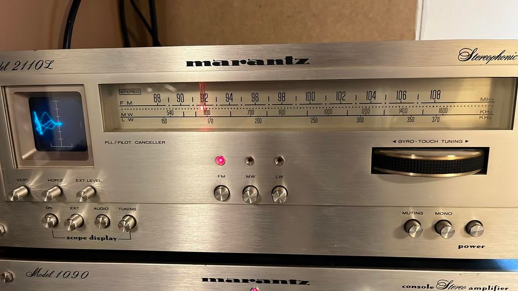Marantz 2110L FM BMW LW Scope, Ophalen of Verzenden, Zo goed als nieuw