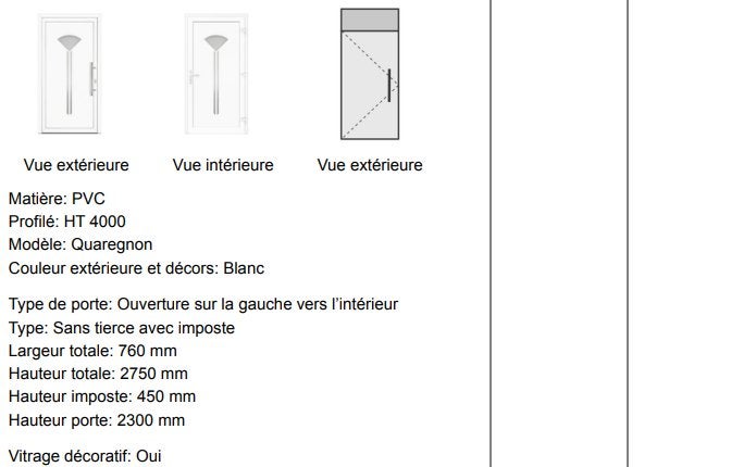 Porte d'entrée, Huis en Inrichting, Overige Huis en Inrichting, Zo goed als nieuw, Ophalen