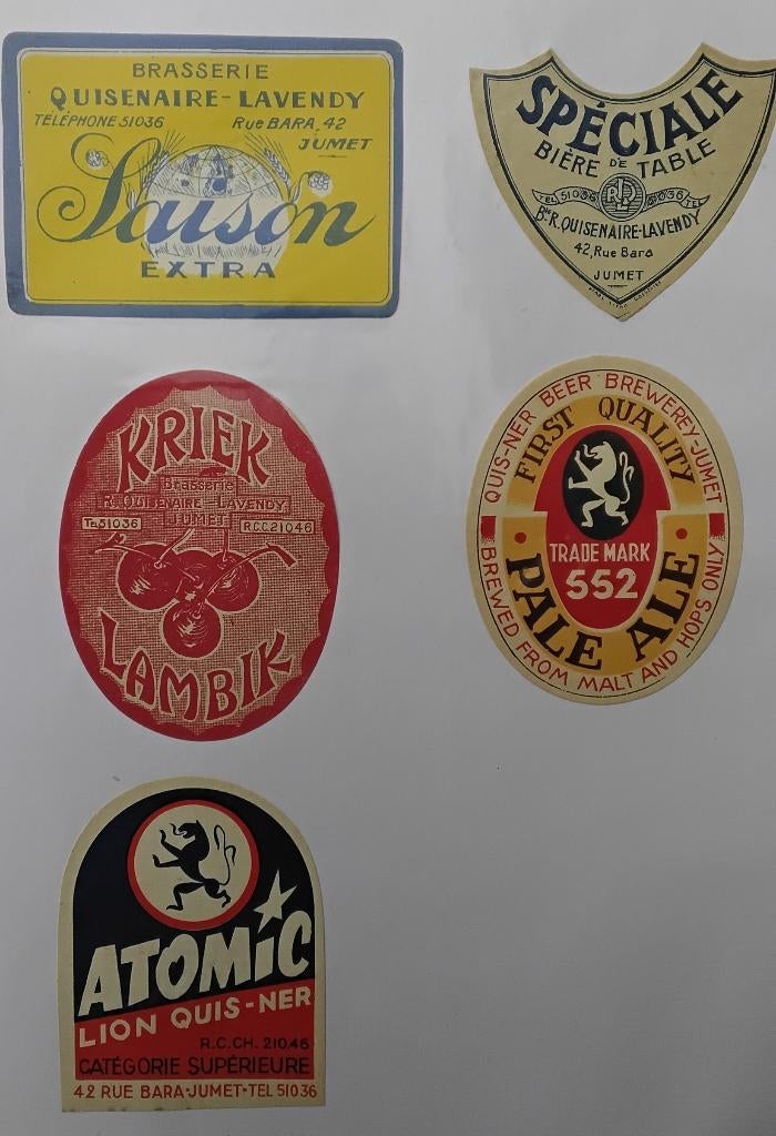 brasserie quisenaire à la lavande, Enlèvement