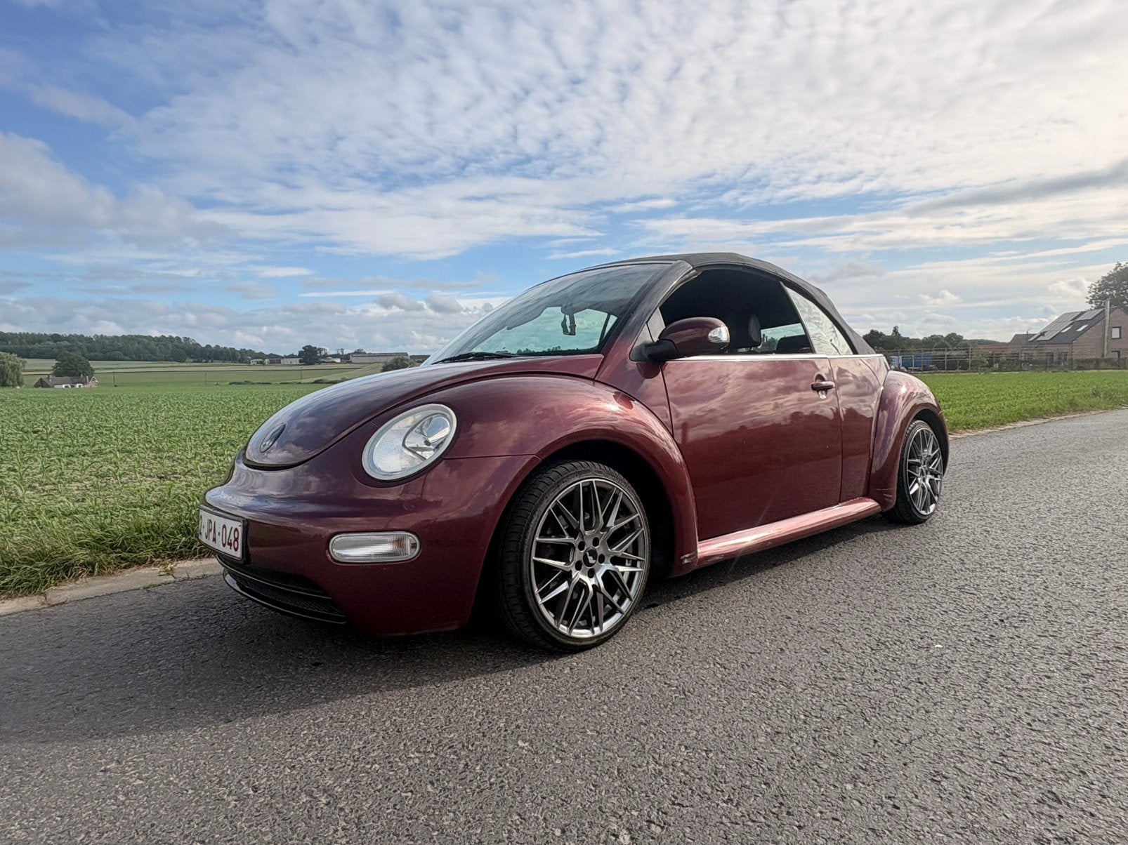 ️Volkswagen New Beetle cabriolet 2004️, Autos, Cuir, Autres modèles, Achat, Intérieur cuir