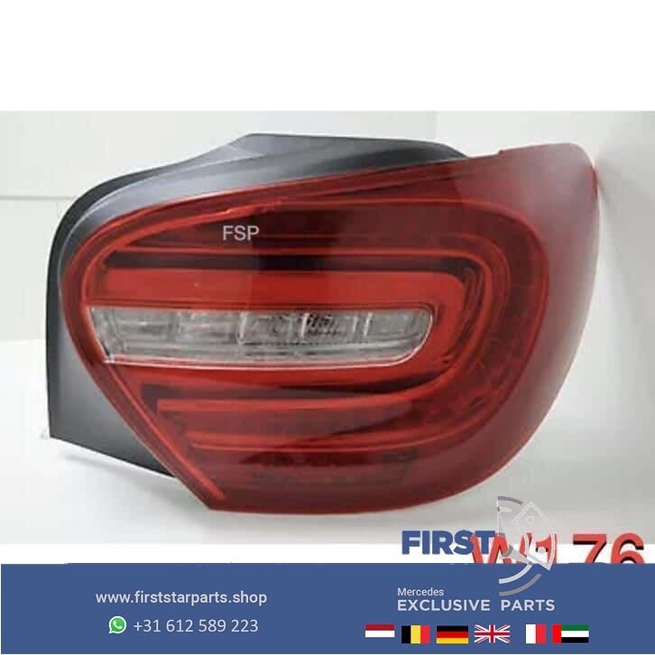 W176 LED Achterlichten Mercedes A Klasse 2013-2018 AMG lamp, Gebruikt, -, Ophalen of Verzenden, -