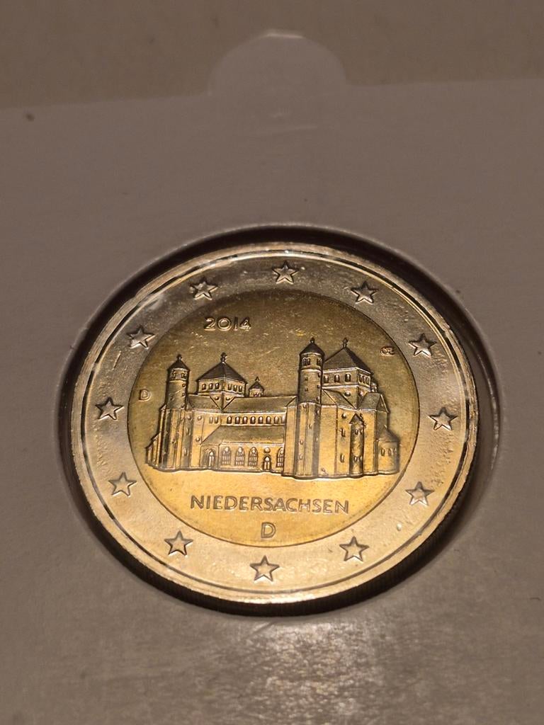 Herdenkingsmunt 2€ Duitsland 2014 D fdc, Ophalen, Duitsland, 2 euro, Losse munt