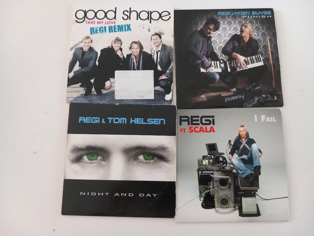 4 CD, single, Regi, DJ, mix House, Techno Dance, Tom Helsen, CD & DVD, CD | Dance & House, Enlèvement ou Envoi, Dance populaire