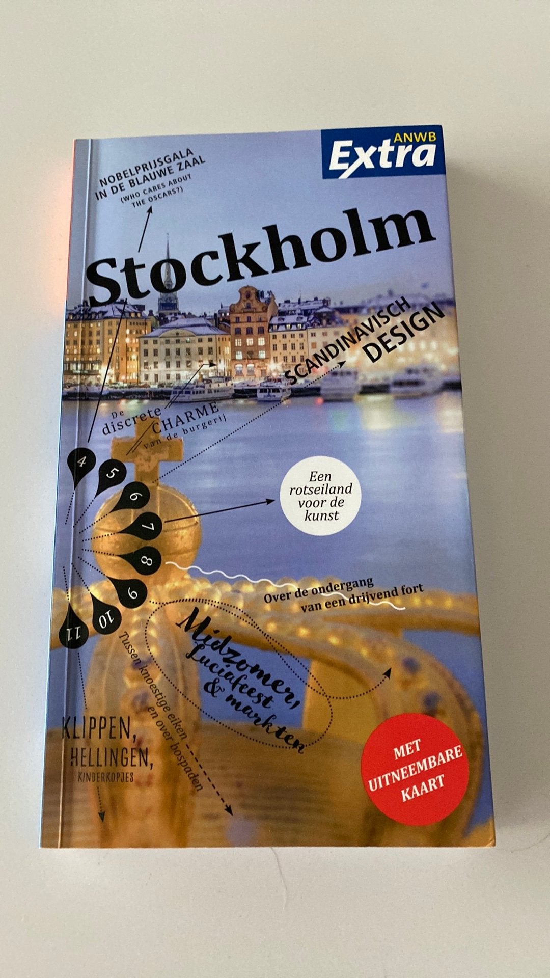 Reisgids Stockholm ANWB Extra, Livres, Guides touristiques, Guide ou Livre de voyage, Enlèvement ou Envoi, Comme neuf, Europe