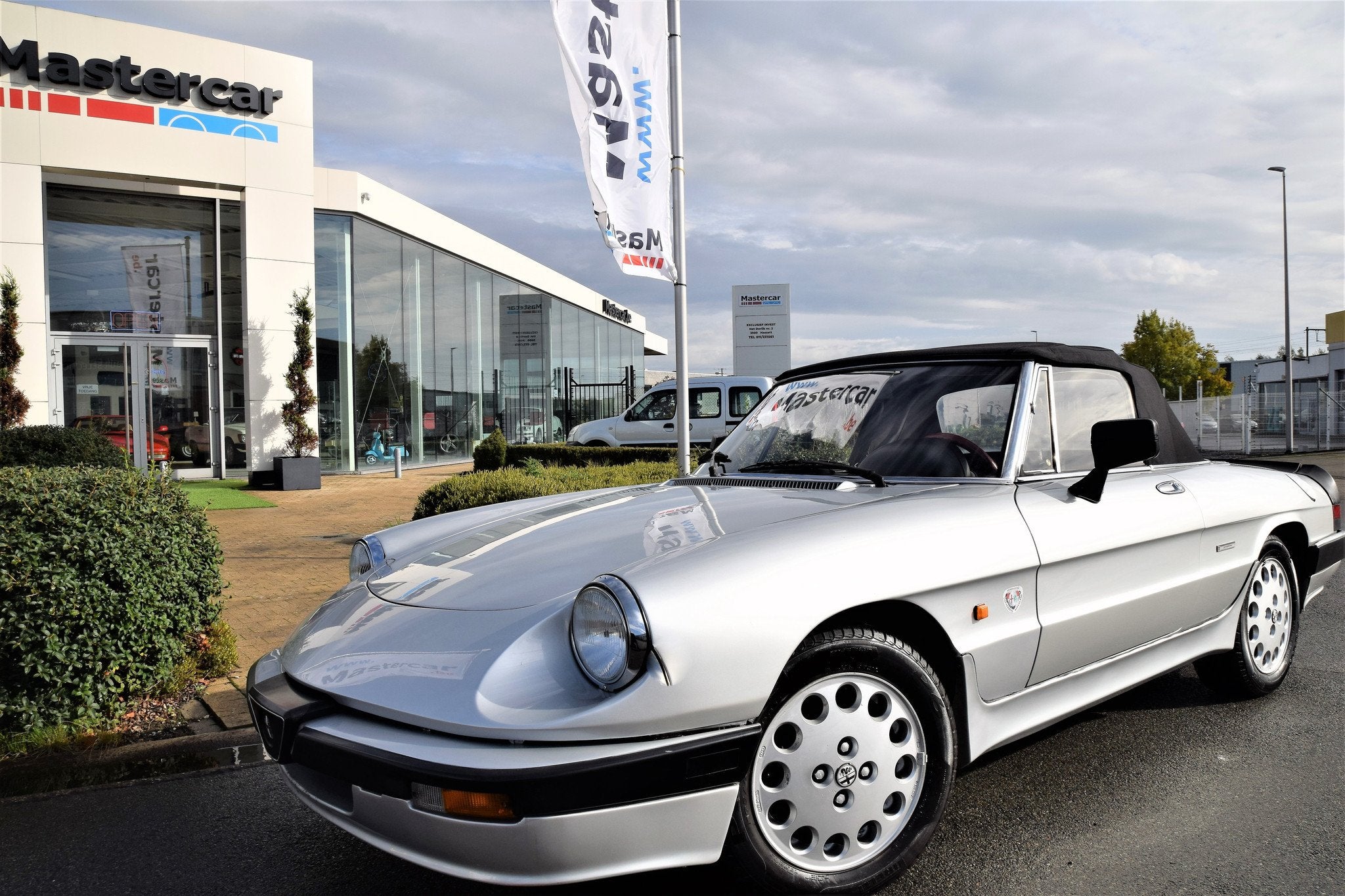 Alfa Romeo Spider Quadrifoglio Verde, Autos, Argent ou Gris, Achat, Entreprise, Boîte manuelle