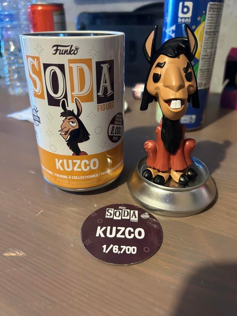 Funko soda, Ophalen, Zo goed als nieuw