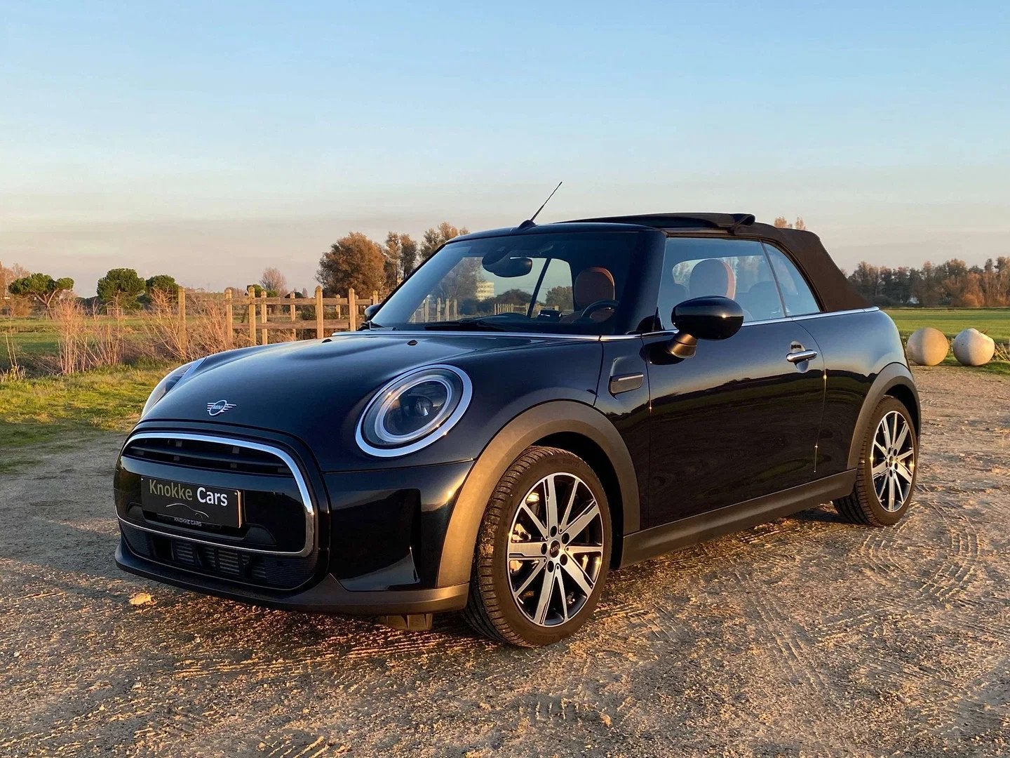 MINI Cabrio Cooper Leder bruin,Sportzetels,Verwarmde zetels,, 100 kW, 4 zetels, Gebruikt, Cabriolet