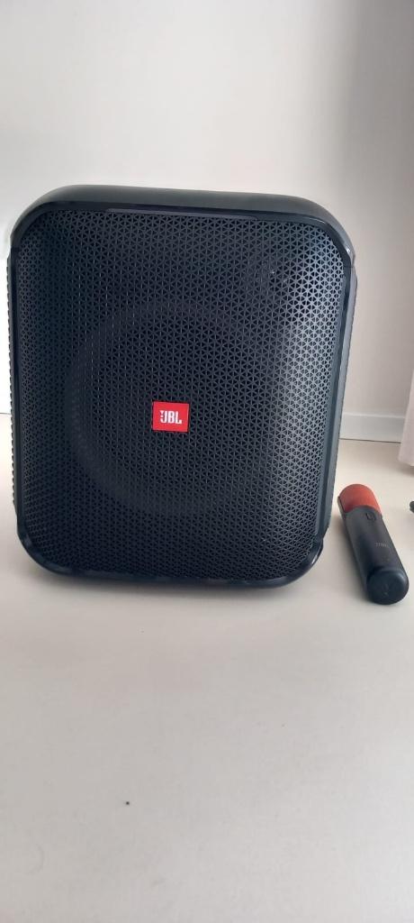 JBL Party Box Encore + microfoon, Audio, Tv en Foto, Luidsprekerboxen, Ophalen, Gebruikt, 60 tot 120 watt, Subwoofer