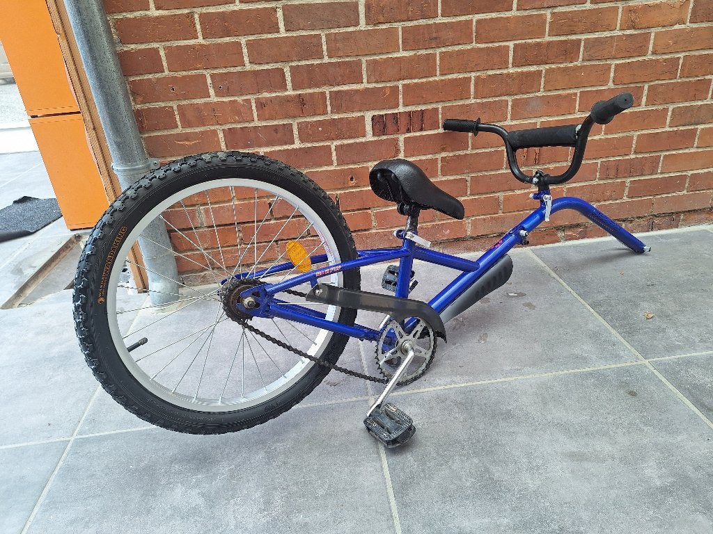 Aanhangfiets, Fietsen en Brommers, Fietsaccessoires | Aanhangwagens en Karren, Ophalen, Gebruikt, Run&Bike, 20 tot 40 kg