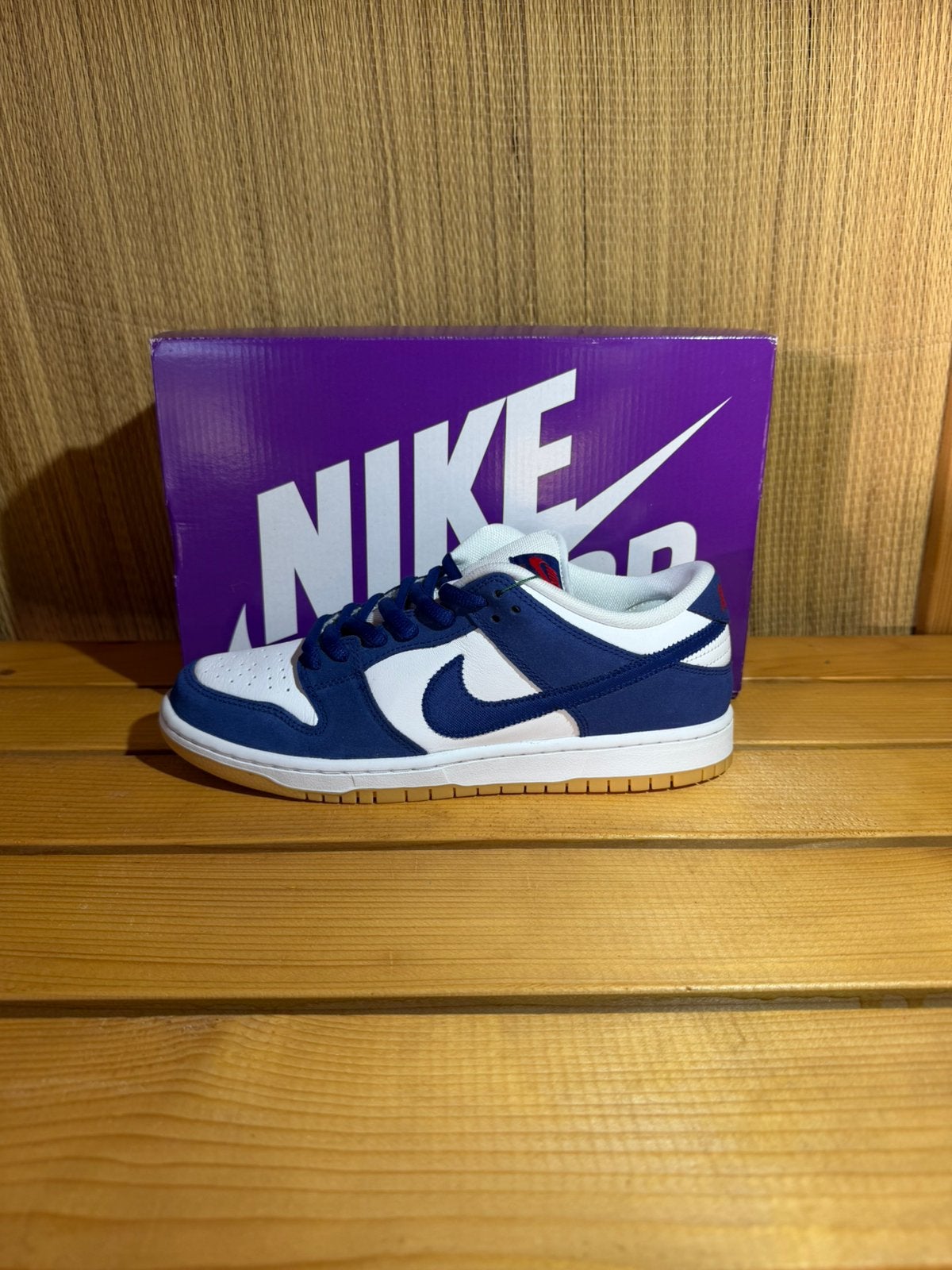 Nike sb dunk low LA dodgers, Kleding | Heren, Ophalen of Verzenden, Nieuw, Blauw, Sneakers