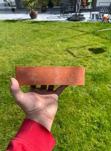 gevelstenen, terra glad volledige pallet 830 stuks NIEUW, Doe-het-zelf en Bouw, Metselstenen, Ophalen, Nieuw, Bakstenen