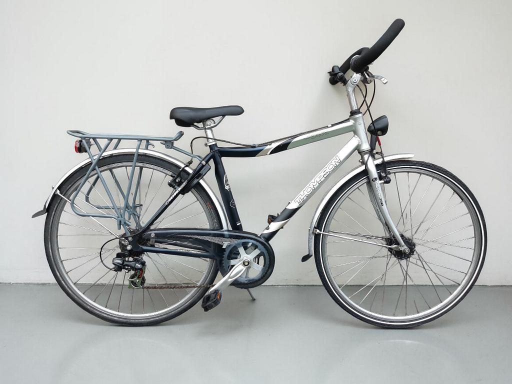 THOMPSON Herenfiets – Aluminium – 7v – IN TOPSTAAT!, Autres marques, Vitesses, Frein sur jante, 49 à 53 cm