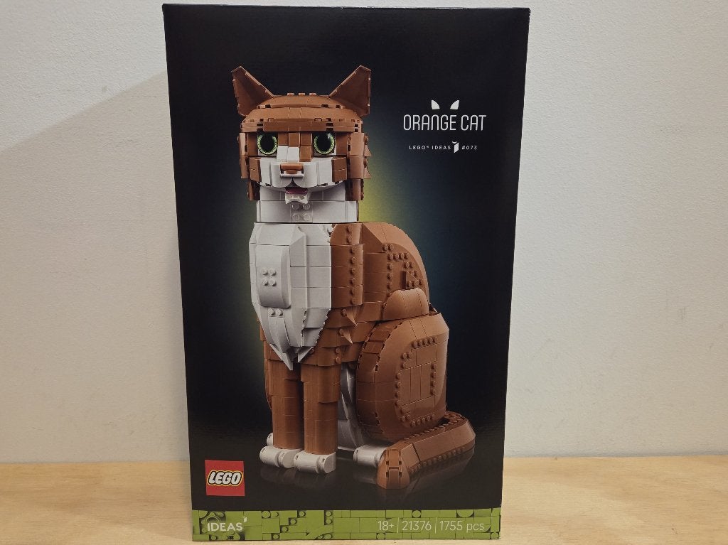 (GESEALD) Lego 21376 Orange Cat, Ongeopend/sealed, Lego, Nieuw, Ophalen of Verzenden