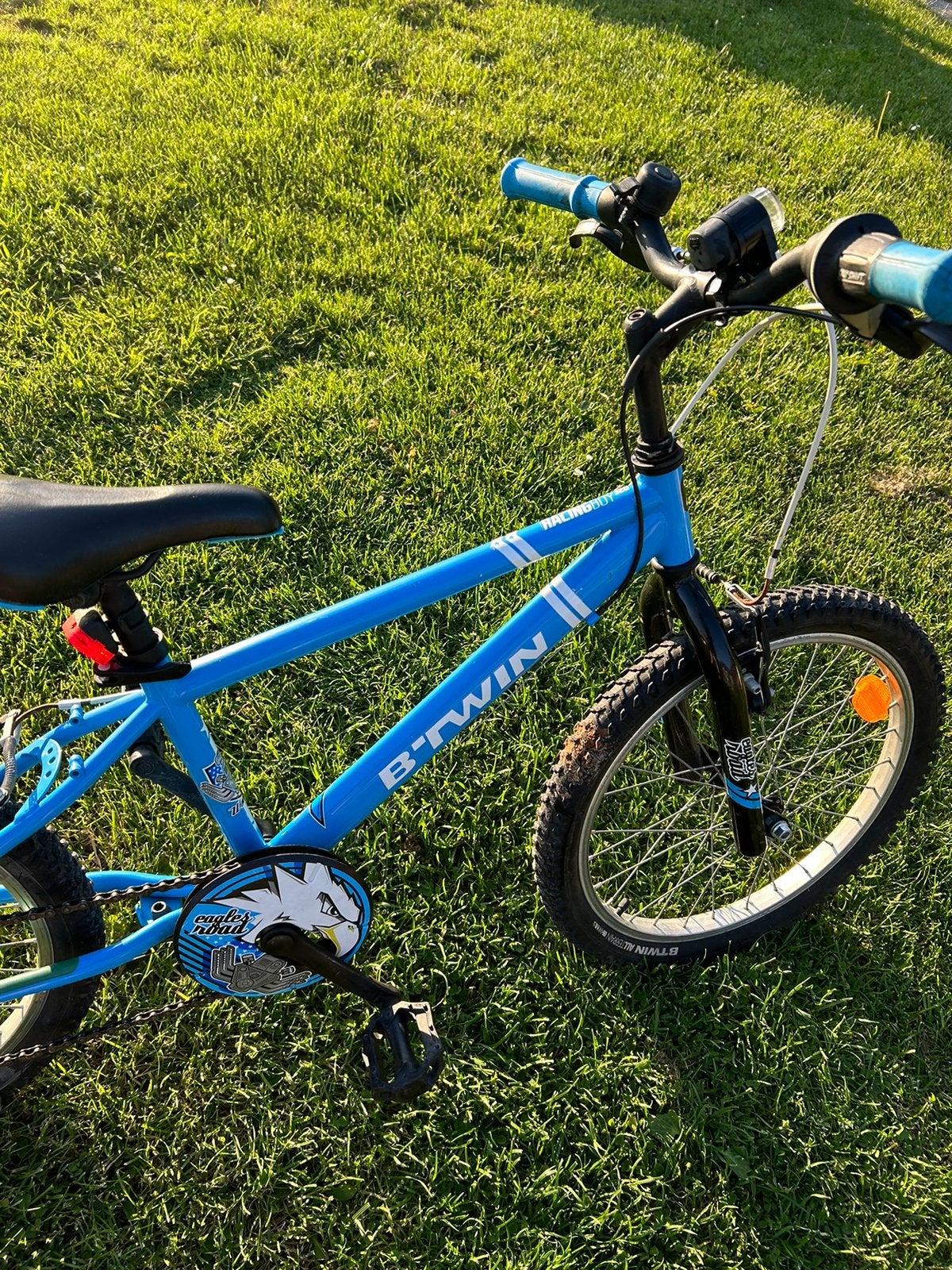 Kinderfiets b’twin racing boy 320, Fietsen en Brommers, Ophalen, Staal, Velgrem, V-brakes