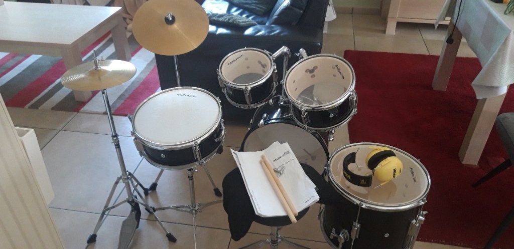 Drumstel voor kind, Musique & Instruments, Batteries & Percussions, Enlèvement, Utilisé, Autres marques
