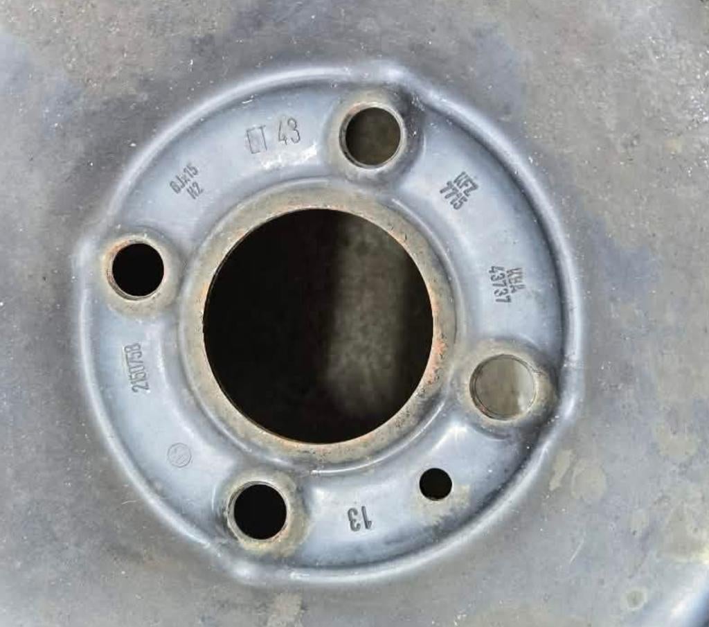 Pneu jantes clio, Auto-onderdelen, Banden en Velgen, Ophalen, Gebruikt, 15 inch, Velg(en)