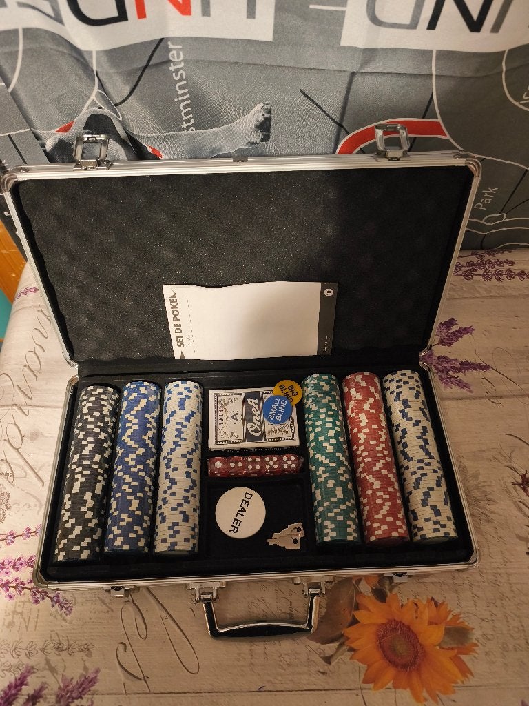 Malette de Poker., Enlèvement ou Envoi, Neuf
