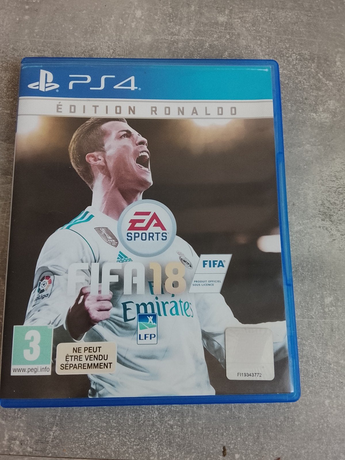 jeux Playstation 4 FIFA 18, Enlèvement