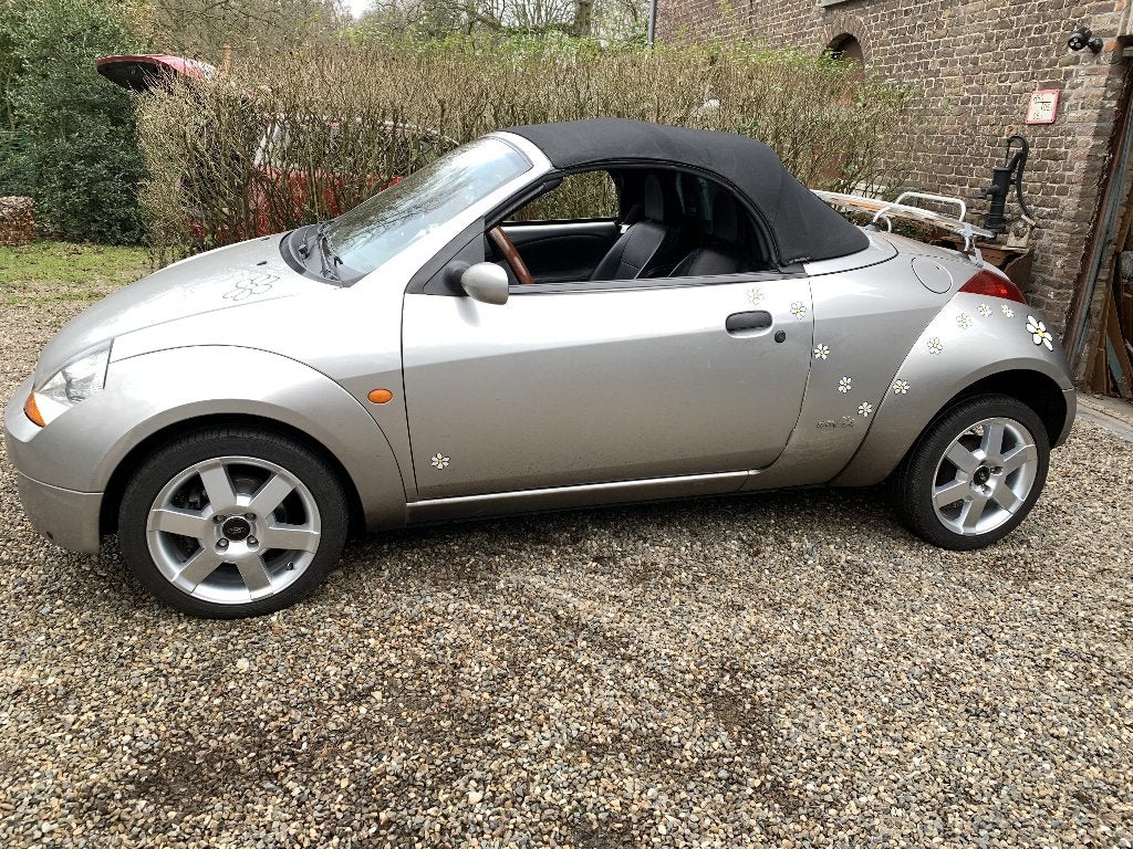 Superleuke Ford Streetka Cabrio, Cuir, Achat, Boîte manuelle, Noir