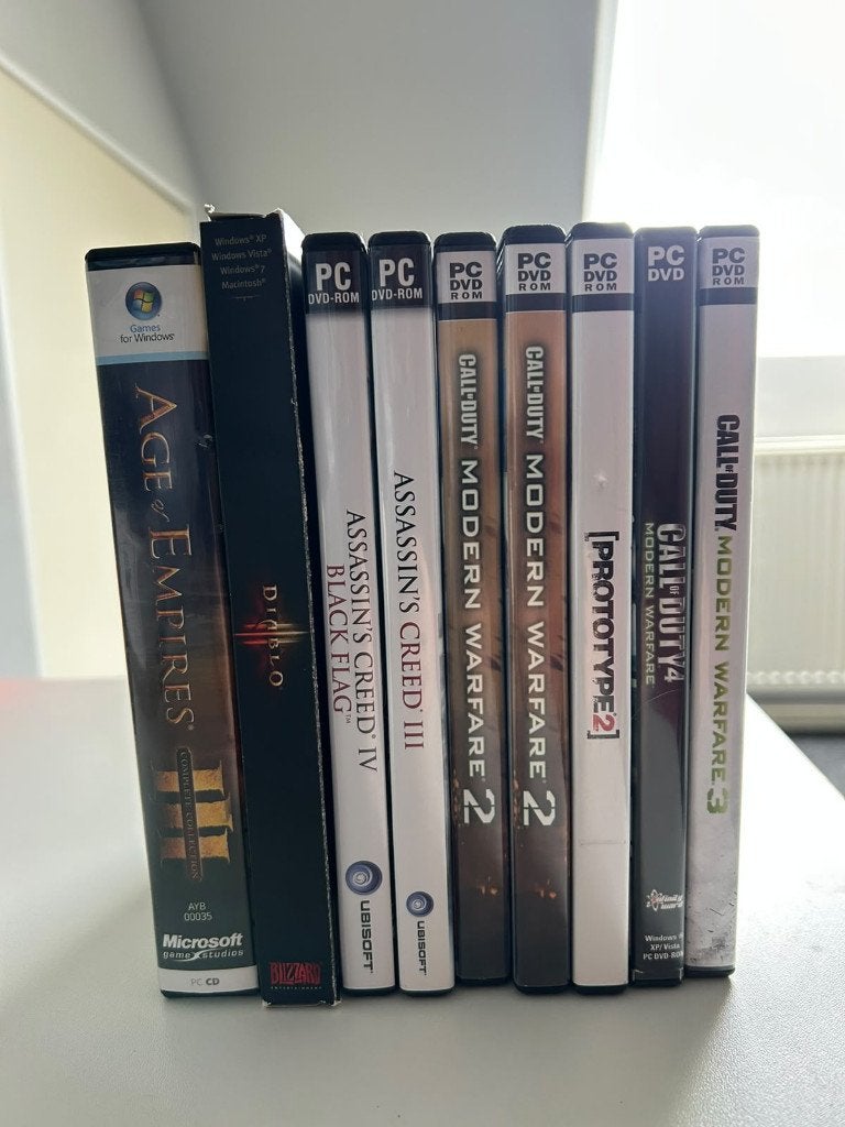 PC games (9 games voor 10 EUR), Games en Spelcomputers, Ophalen of Verzenden, Zo goed als nieuw, Avontuur en Actie