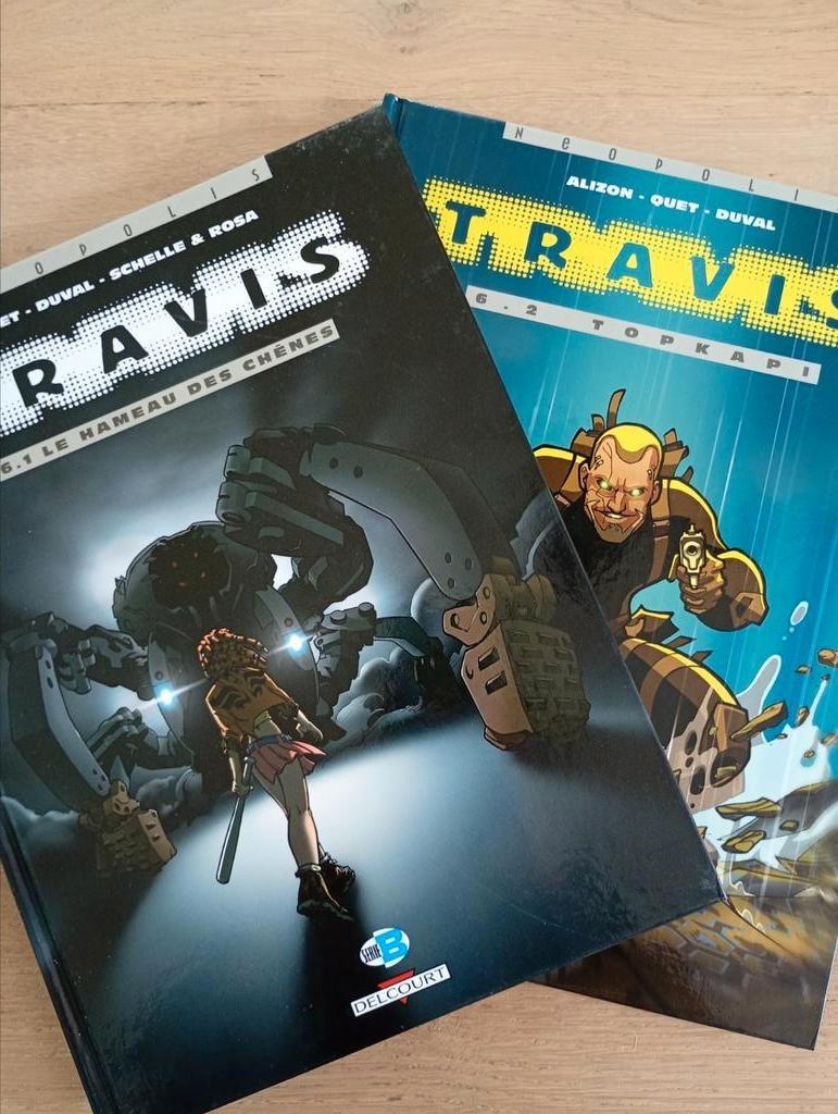 Lot Travis 6.1 & 6.2 Quet Duval EO TBE, Plusieurs BD, Enlèvement ou Envoi, Comme neuf