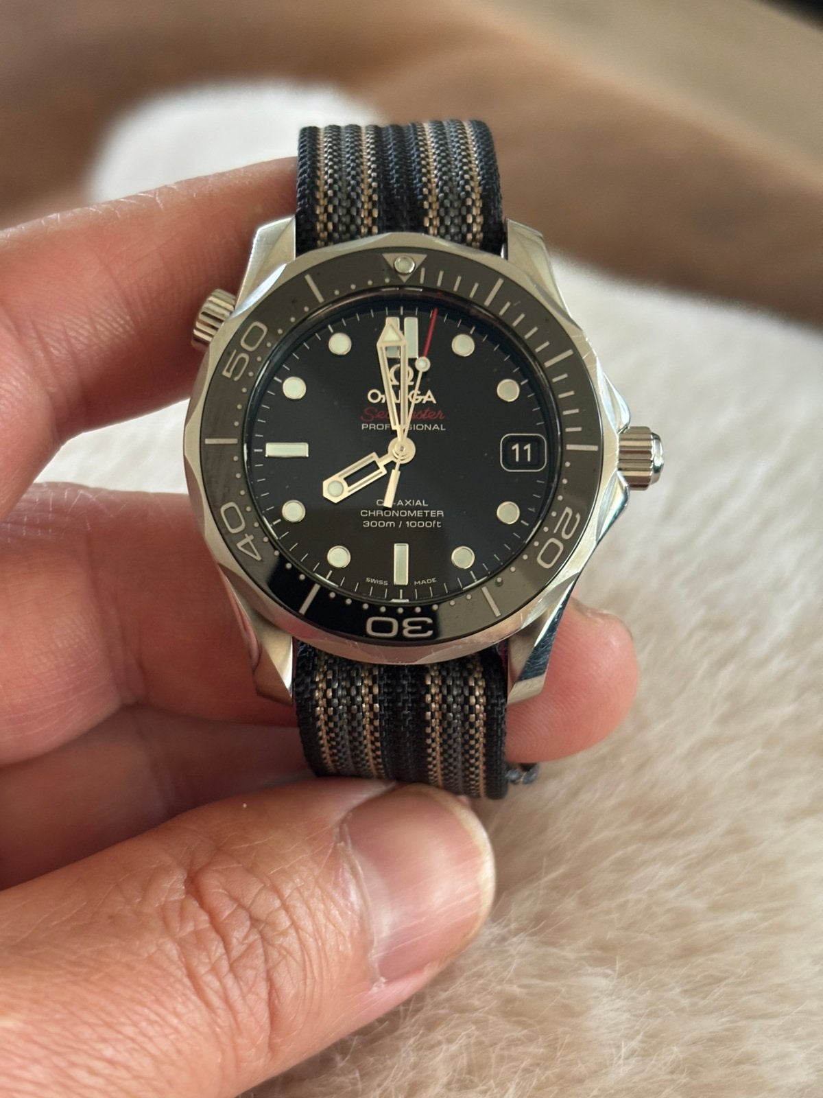 Ensemble complet Omega Seamaster Diver 2020 !, Enlèvement, Comme neuf, Omega